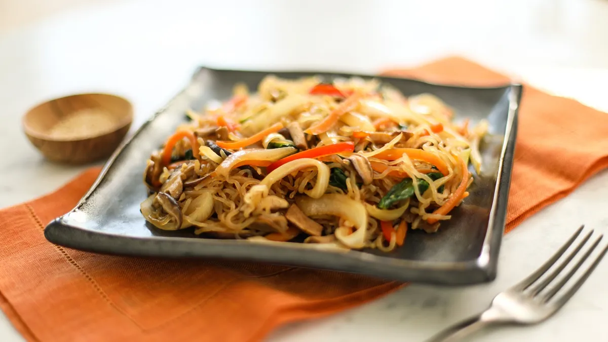 Japanese Style Fried Shirataki Noodles