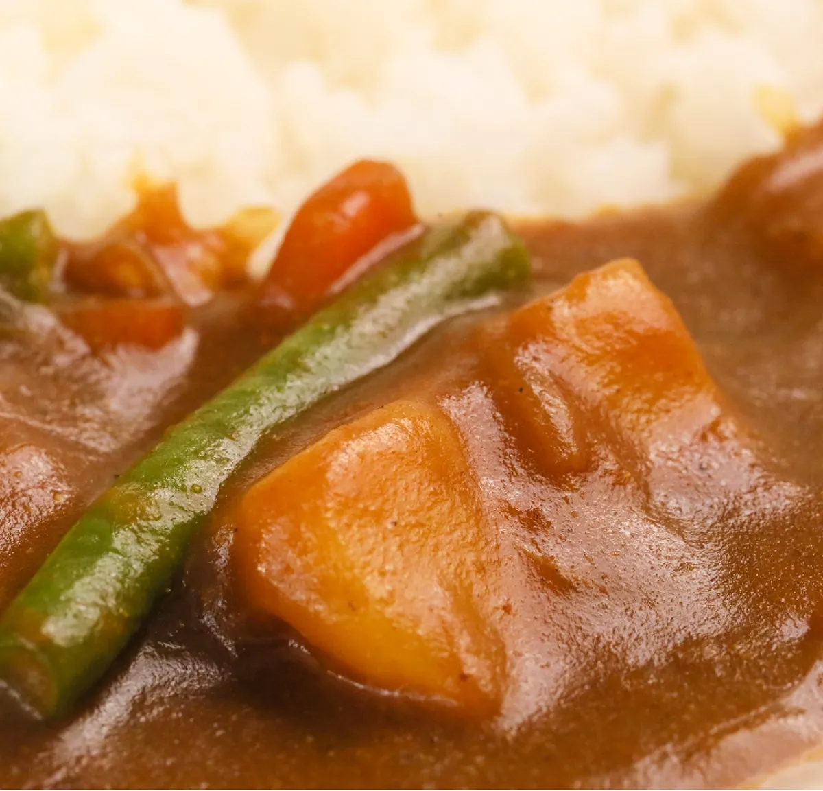 Curry with Potato, Carrot & Beans (Vegetarian)