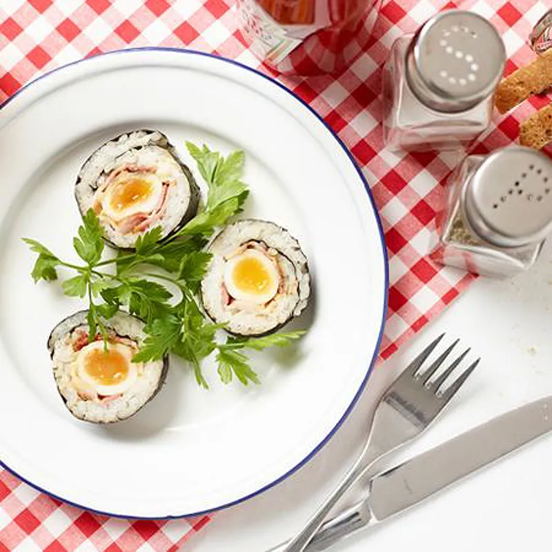 British Breakfast Maki Roll