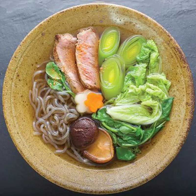 Shirataki Noodles in Soup
