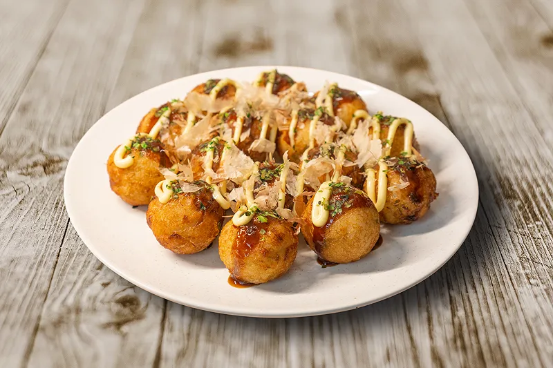 TAKOYAKI OCTOPUS BALLS