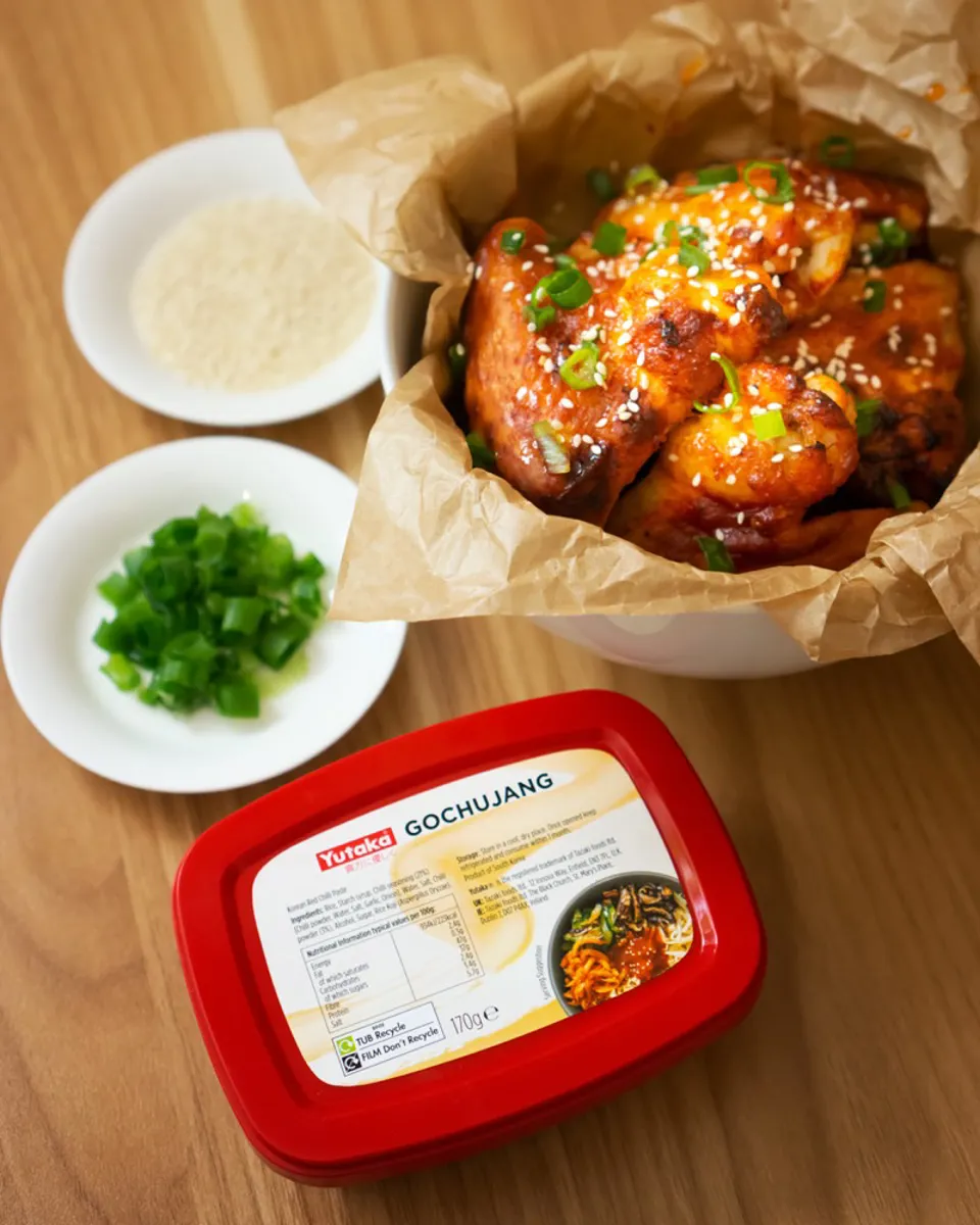 Gochujang Spicy Chicken Wings