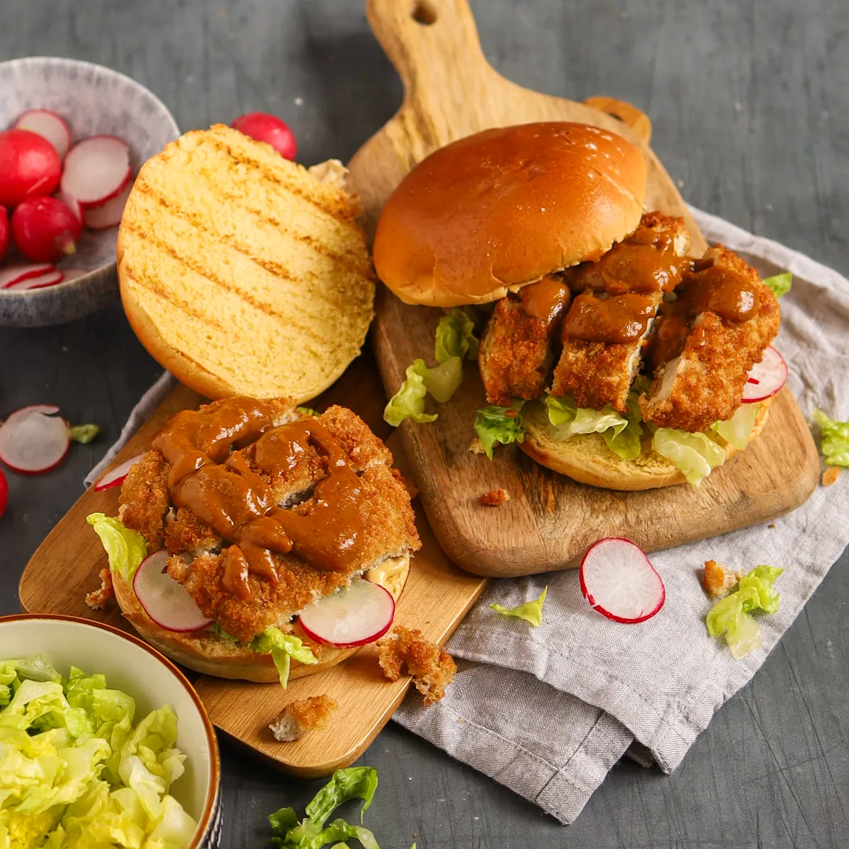 Chicken Katsu Burger