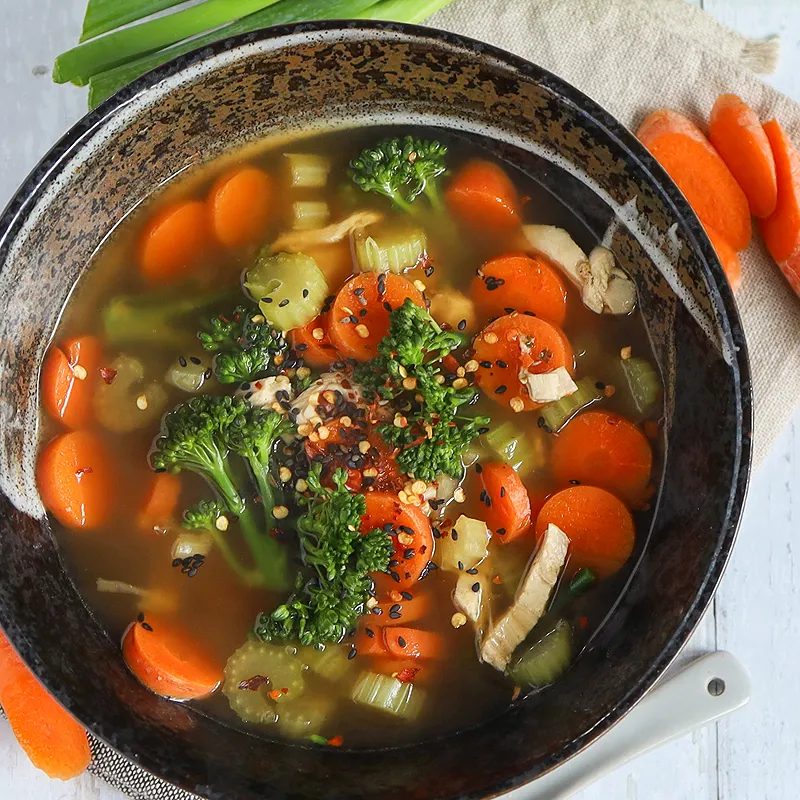 Miso Soup with Vegetables