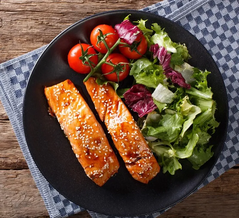 Miso Glazed Salmon