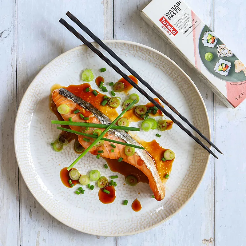 Salmon with a Soy Salmon Dressing