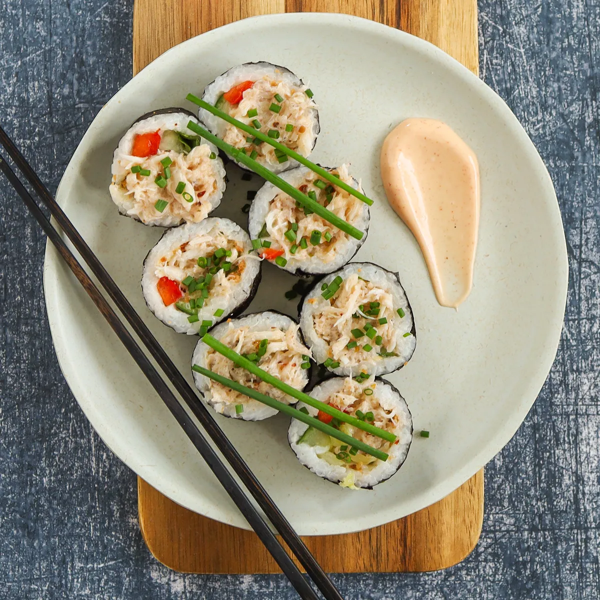Crab sushi