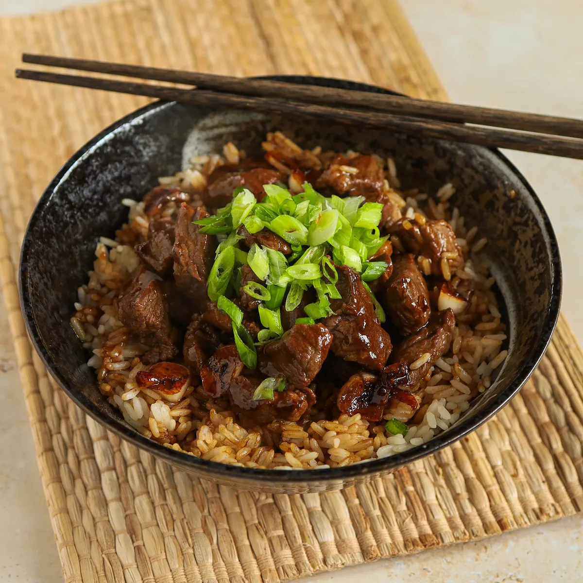 Steak Garlic Rice