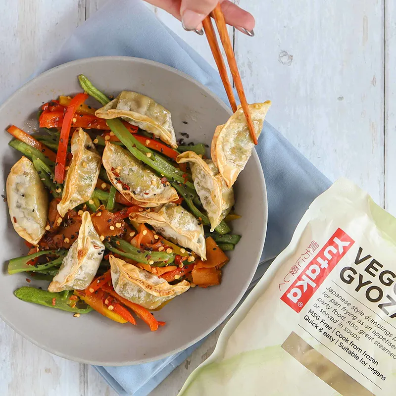 Stir Fried Vegetable Gyoza
