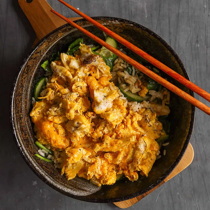 Chicken and egg Donburi