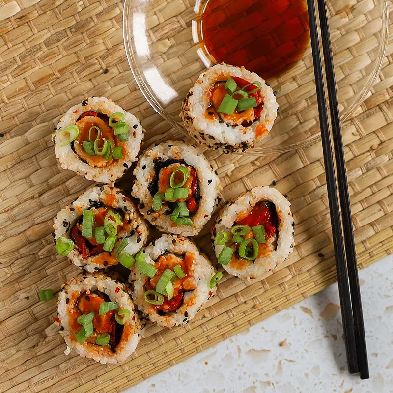 Spicy Tuna Maki Rolls