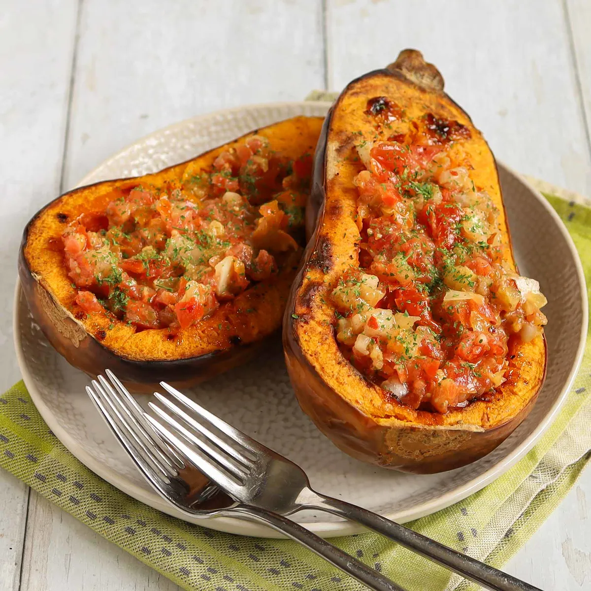 Butternut squash Miso Salsa