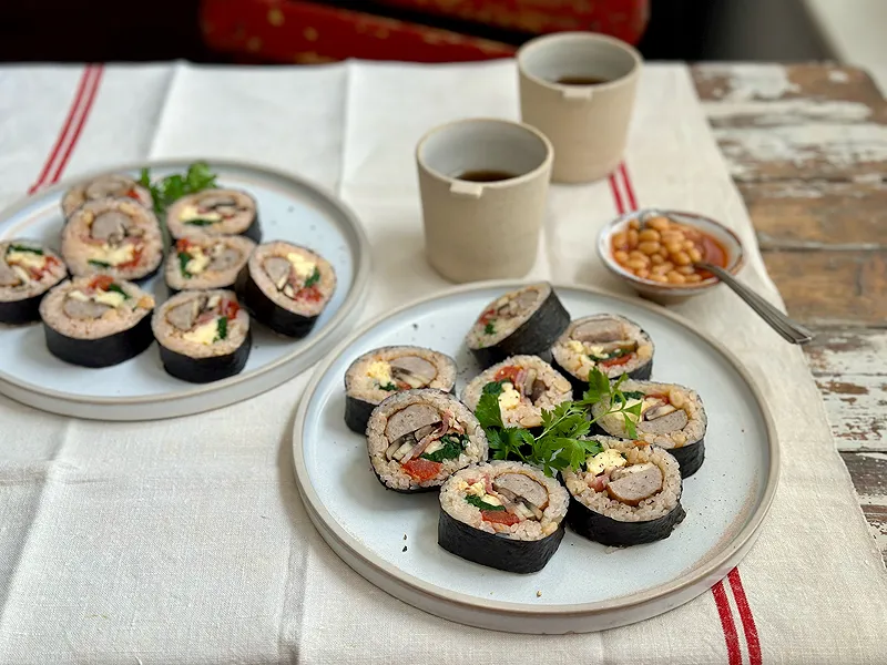 English Breakfast Futomaki