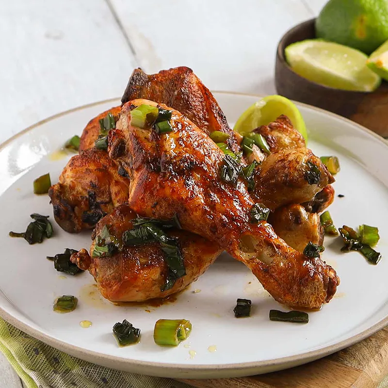Lime and Pepper Chicken Drumsticks