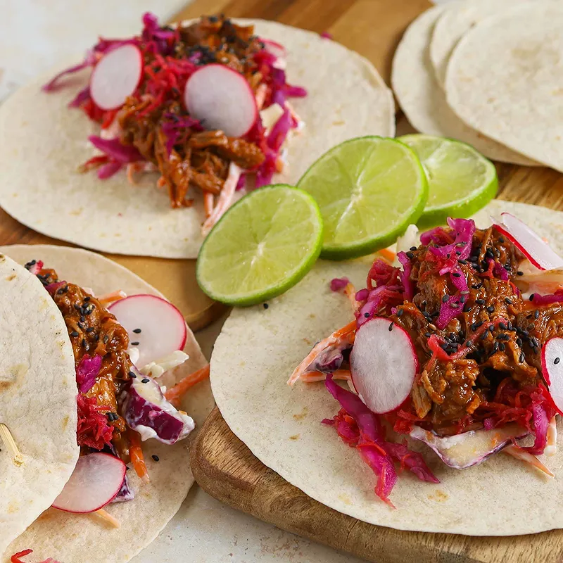 Japanese Pulled Pork Tacos