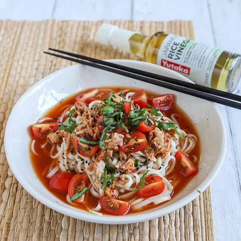 Cold Tuna and Tomato Somen