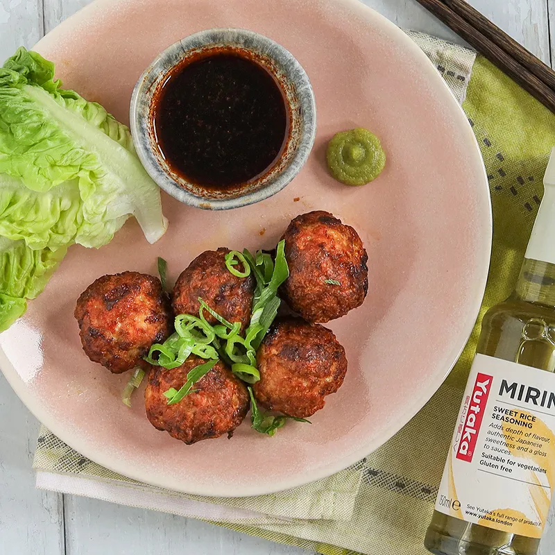 Chicken Meatballs with Sweet and Sour dipping sauce