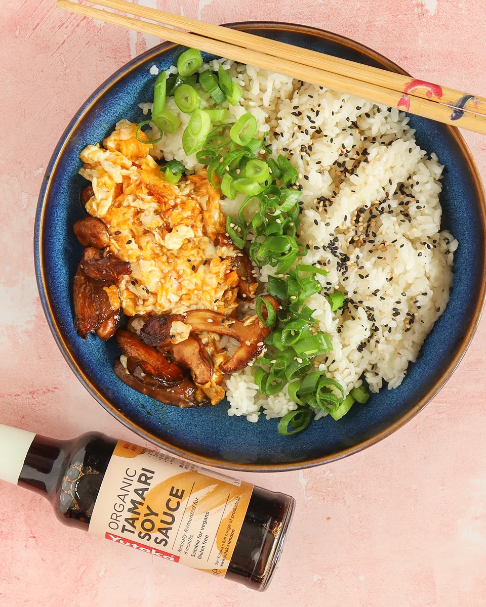 London Ropits Rice Mushroom & Egg Rice Bowl