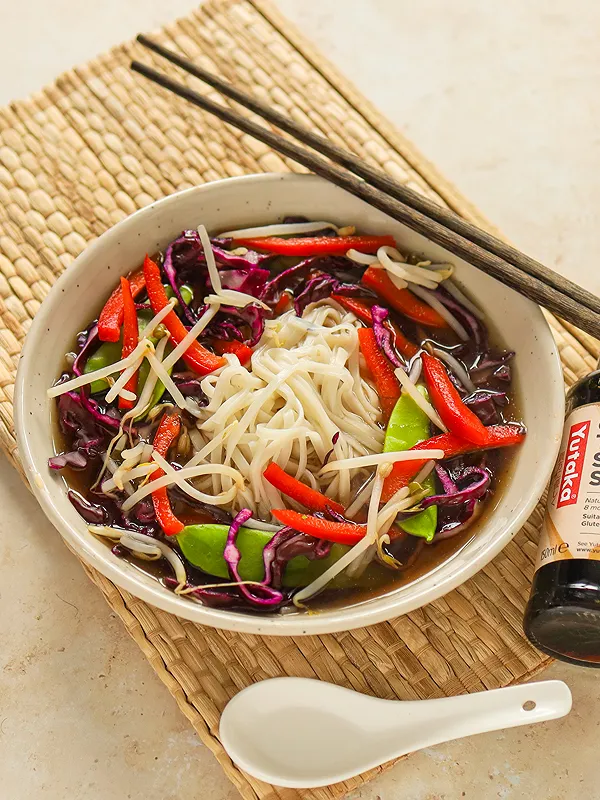 Rainbow Vegetable Ramen
