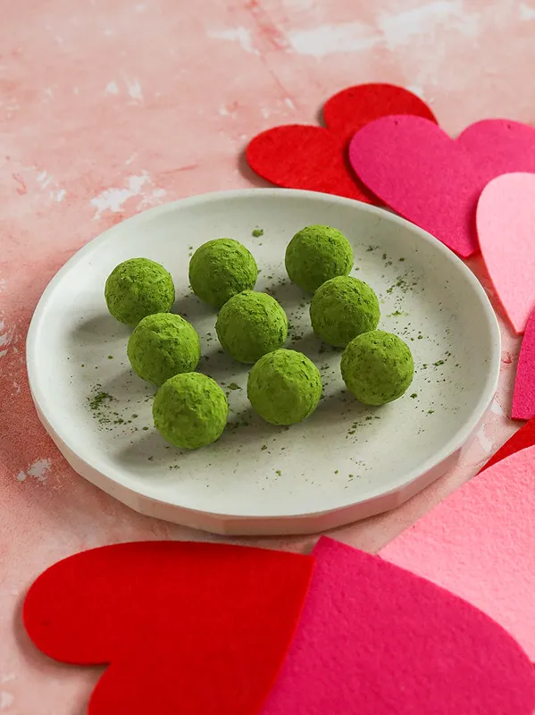 Yuzu Matcha Chocolate Truffles