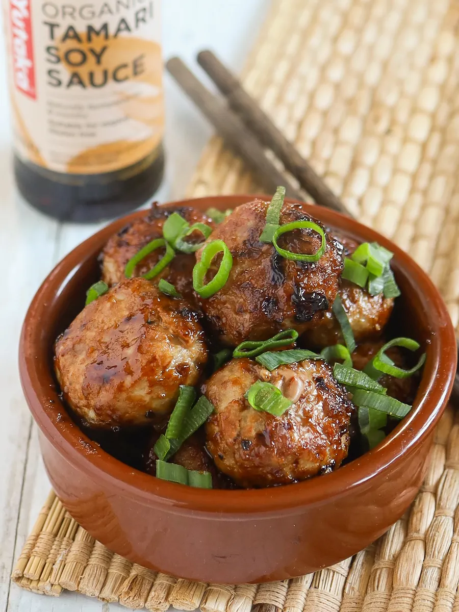Soy Garlic Tofu Balls